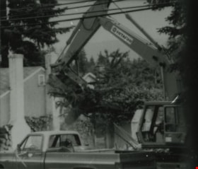 6742 Walker Avenue demolition, June 5, 1987 (date of original), copied 1991 thumbnail