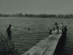 Swimming at Deer Lake, [1938] (date of original), copied 1991 thumbnail