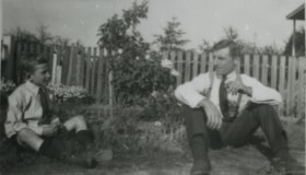 Lyle and Fred Le Grove, [1920] (date of original), copied 1991 thumbnail