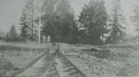 Car Track at Oakalla, [1915] (date of original), copied 1991 thumbnail
