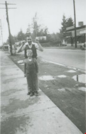 Mickey McGuire and Jack Nichols, [between 1940 and 1944] (date of original), copied 1991 thumbnail