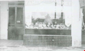 Nichols Family Meat Market, 1933 (date of original), copied 1991 thumbnail