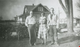 George, Alma and Jack Nichols, [between 1953 and 1957] (date of original), copied 1991 thumbnail
