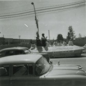 Parade on Kingsway, 1958 (date of original), copied 1991 thumbnail