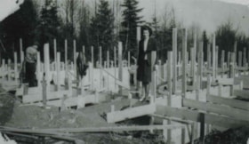 House construction on 12th Avenue, 1946 (date of original), copied 1991 thumbnail