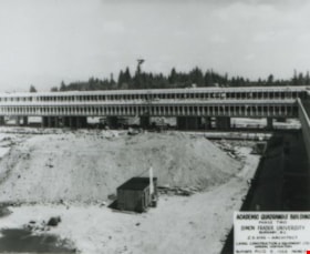 Academic Quadrangle construction, August 5, 1966 (date of original), copied 1991 thumbnail