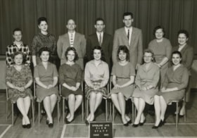Sperling Avenue School staff members, [1960 or 1961] thumbnail