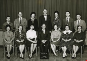 Sperling Avenue School staff members, [1961 or 1962] thumbnail