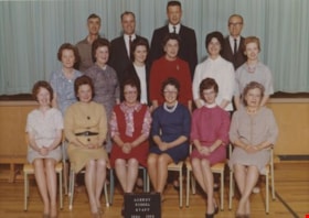 Aubrey School staff members, [1964 or 1965] thumbnail