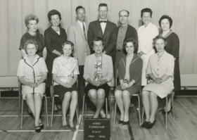 Schou Elementary School staff, [1965 or 1966] thumbnail