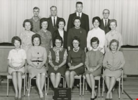 Aubrey Elementary School staff, [1964 or 1965] thumbnail