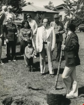 Eastburn Park tree planting ceremony, June 8, 1976 thumbnail