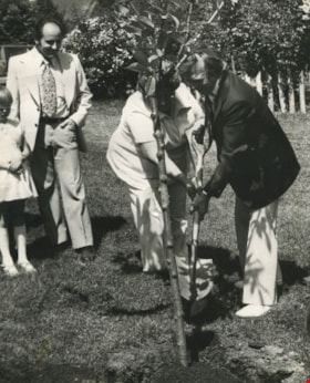 Eastburn Park tree planting ceremony, June 8, 1976 thumbnail