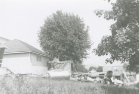 Demolition debris at Douglas Road School, 1956 thumbnail