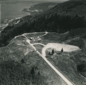 Aerial photograph of Burnaby Mountain, [1957 or 1958] thumbnail