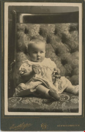 Kitty Hill's first birthday, October 10, 1899 thumbnail