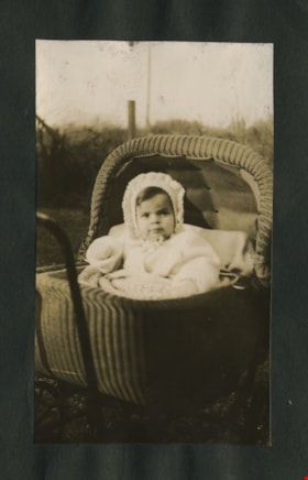 Babs in a baby carriage, 1935 thumbnail