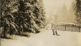 Driveway at 3812 Deer Lake Avenue, [1937] thumbnail