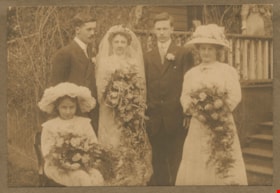 Rowe - Hill wedding, [1906] thumbnail
