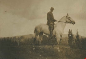 E.B. Wetenhall riding Maggie, [1910] thumbnail