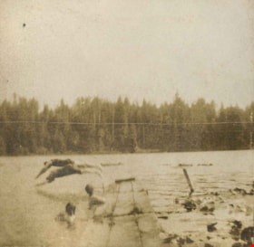 Diving into Deer Lake, [1905] thumbnail