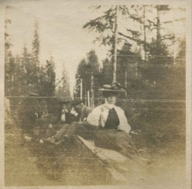 Picnic in the woods, [1902] thumbnail