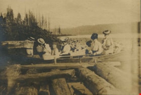 Boating on the lake, [1905] thumbnail
