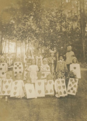 Children's Alice in Wonderland party, 1912 thumbnail