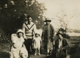 Peers Family at the Beach, [1928] thumbnail