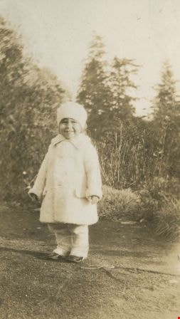 Robert Peers in winter coat and hat, [1929] thumbnail