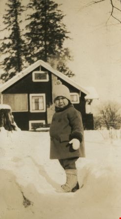 Robert in the snow, [1929] thumbnail