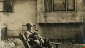 Annie Hill and her grandson Robert, [1929] thumbnail