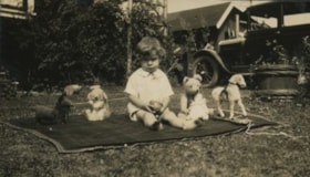 Robert Peers with his toys, [1928] thumbnail