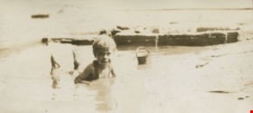 Robert swimming at the beach, [1930] thumbnail