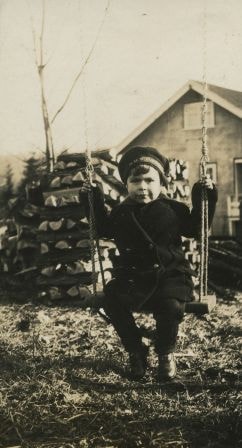Robert on a swing, [1930] thumbnail
