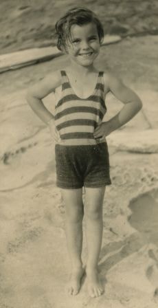 Anne Peers at the beach, [1935] thumbnail
