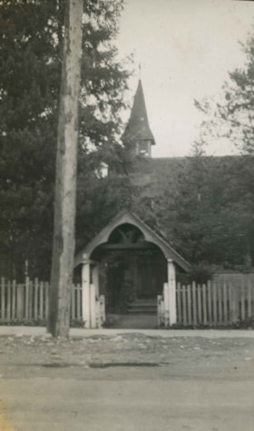Front entrance of St. Albans Anglican Church, [1932] thumbnail