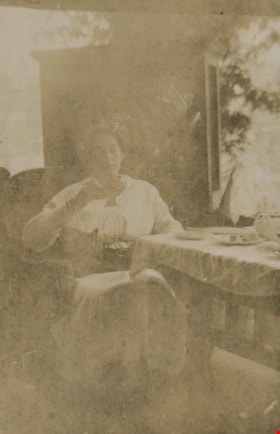 Having tea, 1916 thumbnail