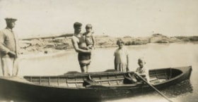Claude, Bob, Robert and children at Yellow Point, [1929] thumbnail