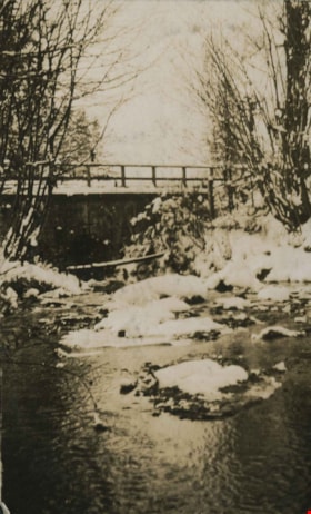Bridge over Deer Lake Brook, 1922 thumbnail