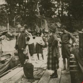 Standing on the Dock, 1922 thumbnail