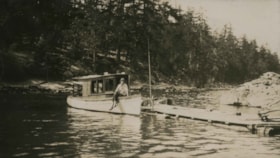 The Kitty H in the Lagoon at Yellow Point, 1923 thumbnail
