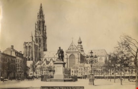 La Place Verte et la Cathedrale, [1880] thumbnail