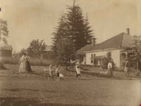 People on the lawn of Brookfield, [1905] thumbnail