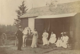 Maude and Harriet Woodward's cottage, 1906 thumbnail