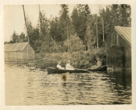 Rowing on Deer Lake, [1914] thumbnail