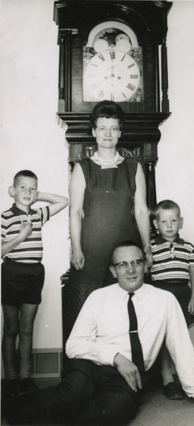 Dr. Ronald Harrop and family, 1968, published July 24, 1968 thumbnail