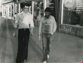 Svend Robinson with Galindo Madrid (Chilean Refugee), 1979 thumbnail