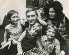 John Reynolds with his family, October 1972 thumbnail
