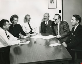 New Westminster mayoral candidates press conference, November 26, 1968 thumbnail